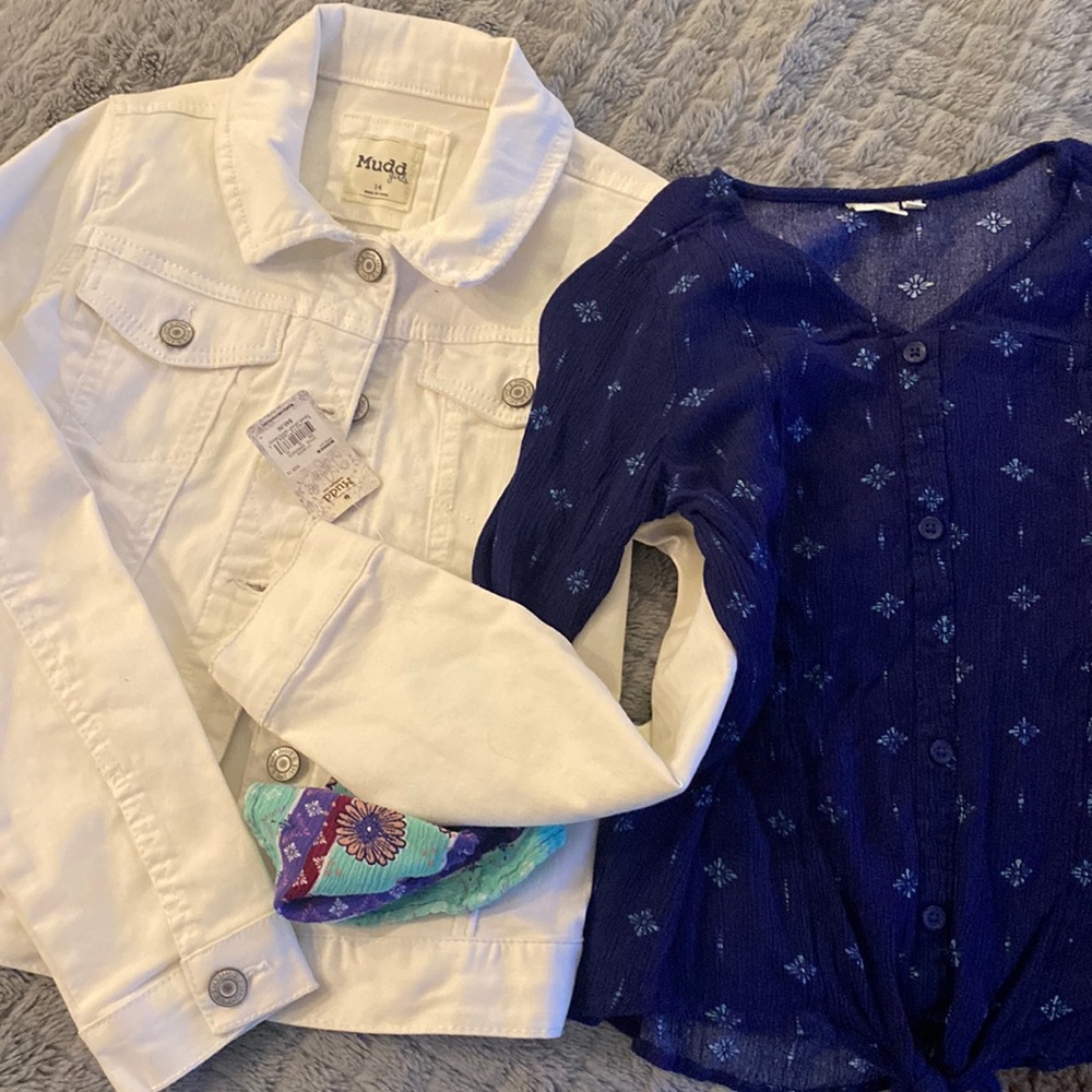 Mudd Jacket and shirt